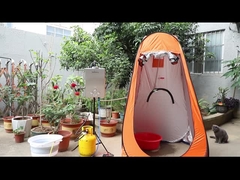 पोर्टेबल 6L गैस वॉटर हीटर सिस्टम आउटडोर स्नान के लिए तत्काल हीटिंग