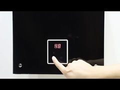 स्नान के लिए 10L धुआं निकास गैस पानी हीटर स्क्रीन नियंत्रण