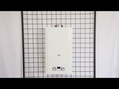 2.64 जीपीएम एलपीजी एनजी तत्काल टैंक रहित गैस डबल बटन के साथ वॉटर हीटर