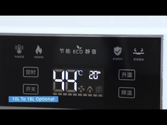 एलईडी डिस्प्ले बैलेंस्ड फ्लो वाटर हीटर ऑक्सीजन मुक्त कॉपर हीट एक्सचेंज और G1/2' गैस इनलेट के साथ