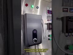 टच कंट्रोल तत्काल विद्युत वॉटर हीटर 86°F~131°F 1.5-2.5 जीपीएम