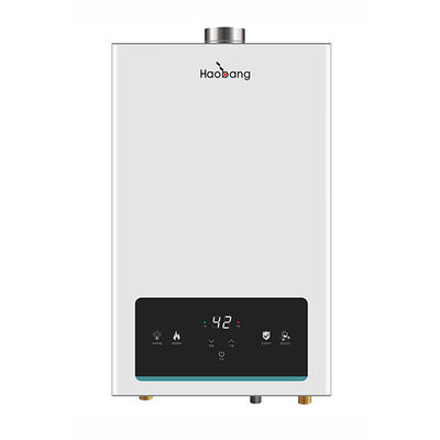 21KW 110V-220V निरंतर तापमान गैस वॉटर हीटर सफेद 10L