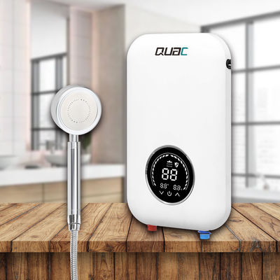 एलईडी डिस्प्ले के साथ 8KW छिपा हुआ इलेक्ट्रिक टैंकलेस वॉटर हीटर