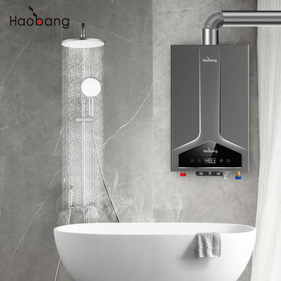विद्युत वोल्टेज 110V-220V निचले इनलेट और ऊपरी इनलेट के साथ संतुलित गैस वॉटर हीटर